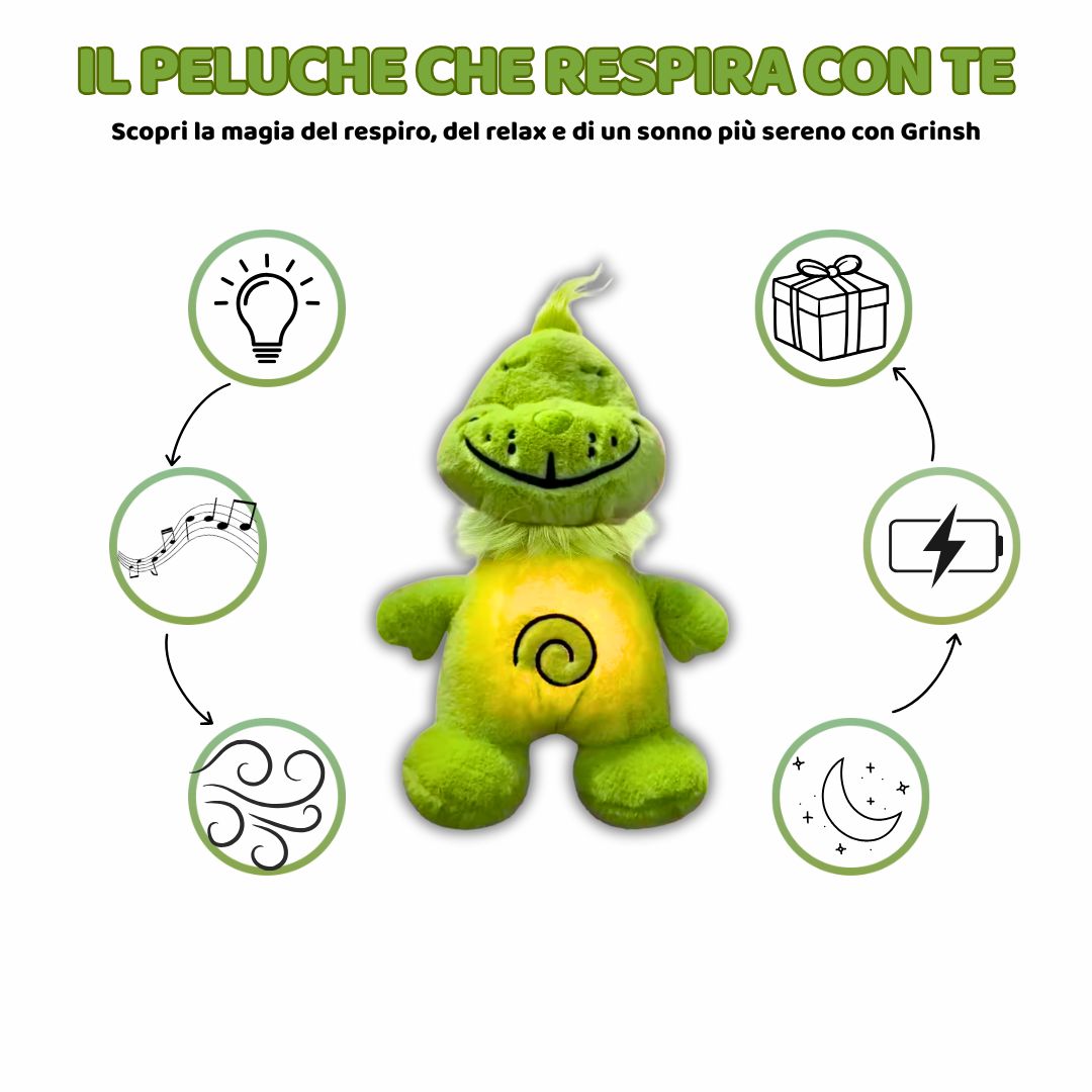 Grinsh Peluche Che Respira